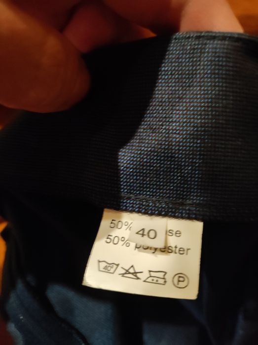 Темно-синий шикарный женский костюм ВК