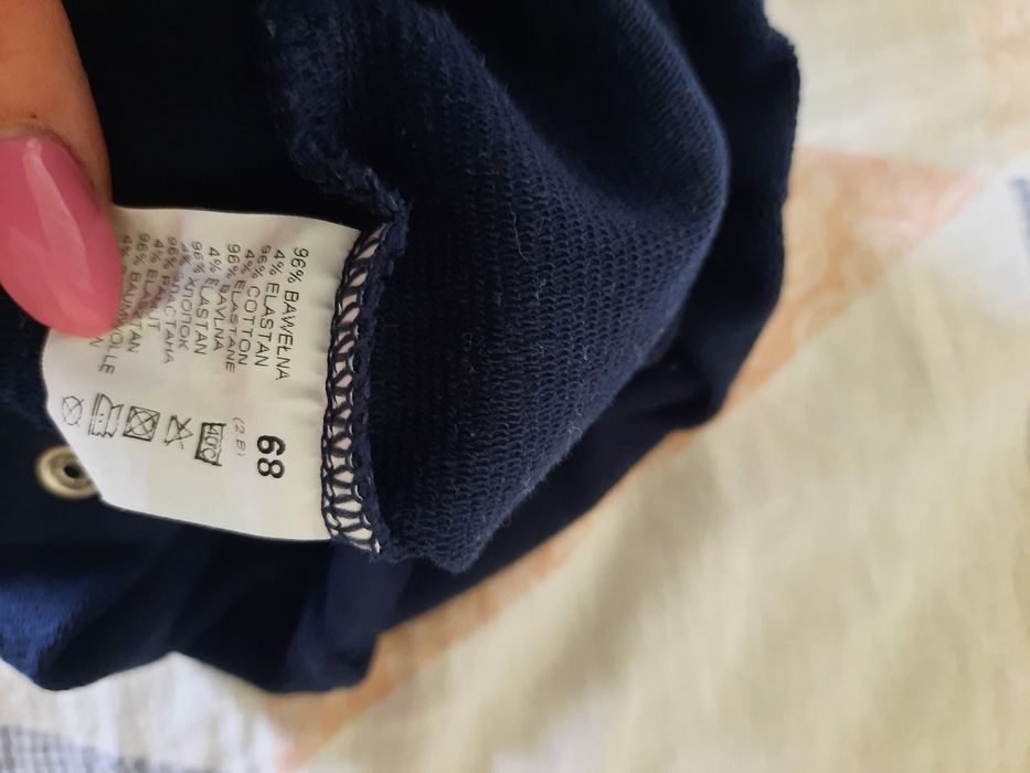 Spodnie granatowe rozm 68