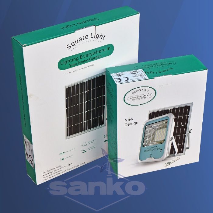 Lampa solarna SANKO LED E5 (200W) + panel słoneczny 40W