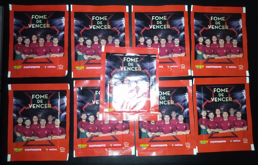 Lote Saquetas de Cromos Portugal 2022 - 9 saquetas