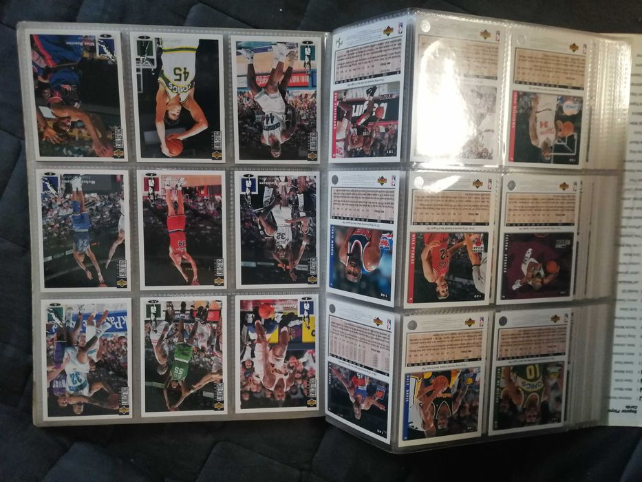 Album kolekcjonerskich kart NBA z 1994/1995