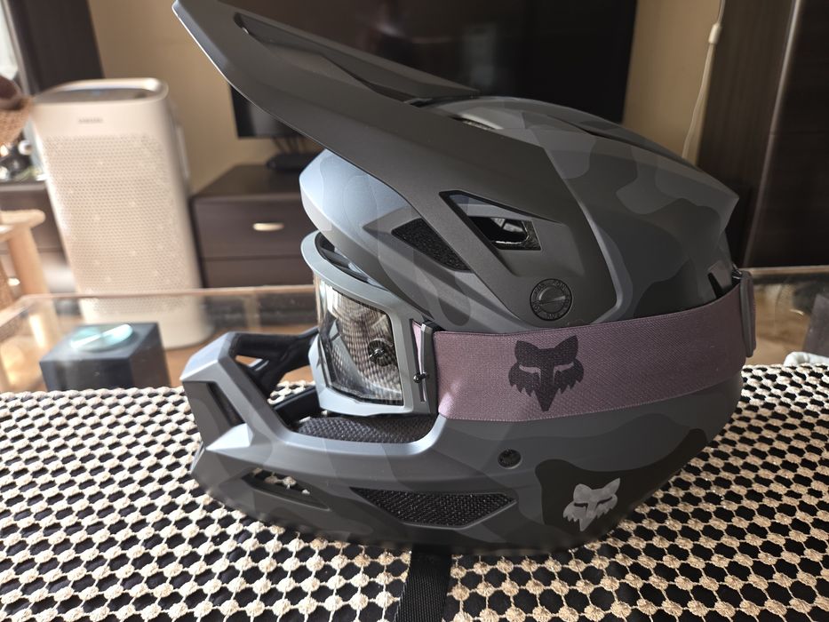 Kask rowerowy Full Face FOX Rampage MIPS+Gogle