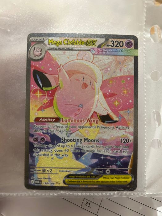 Mega Clefable EX Perfect Order