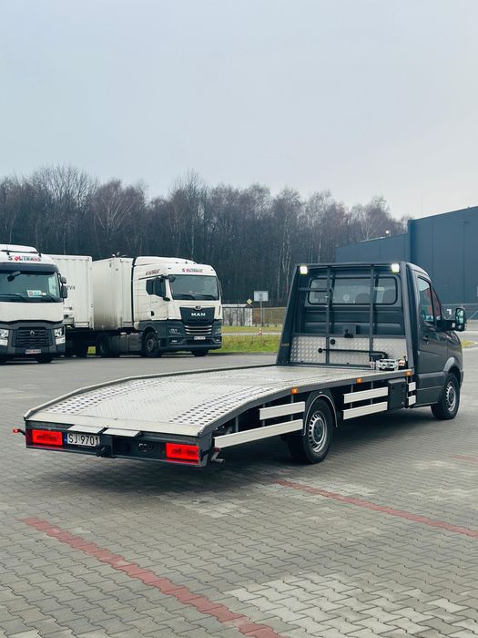 VW Crafter 2.5 tdi autolaweta pojazd specjalny nowy najazd prywatnie