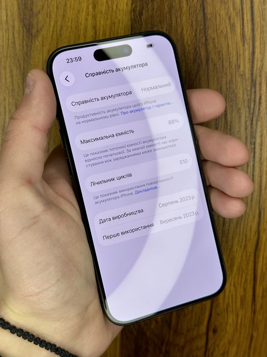 iPhone 15 Pro 256gb Black Titanium ByPass