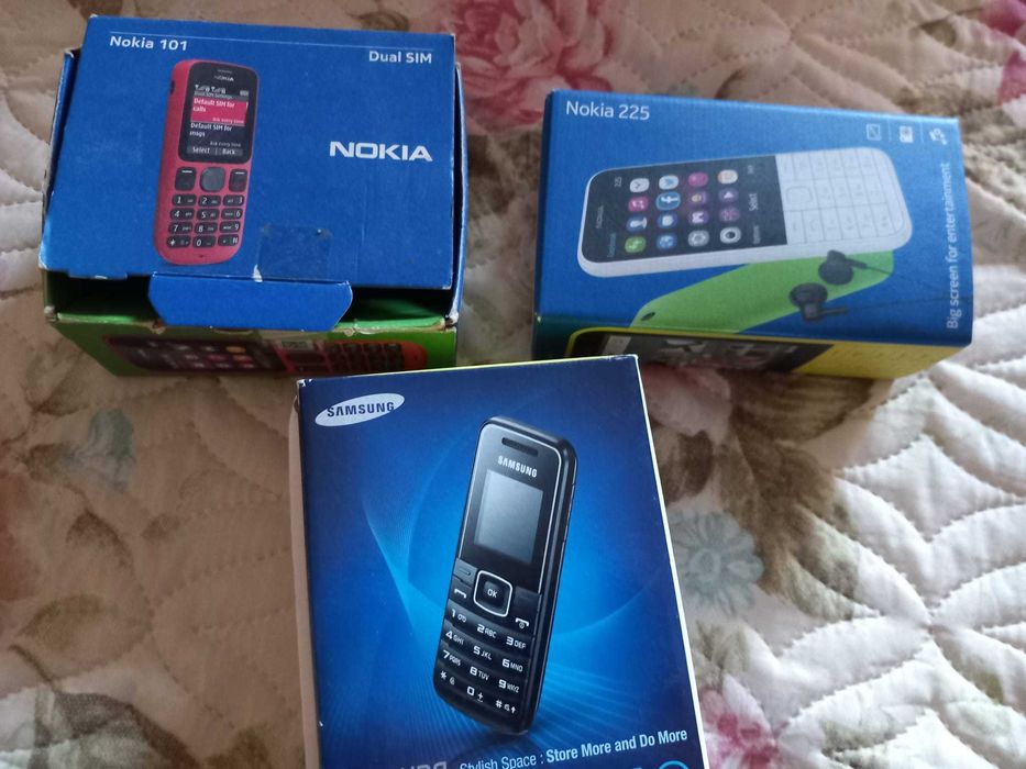 3 telemoveis novos em caixa
