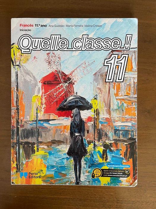 Livro de francês 11.º ano "Quelle classe! 11"