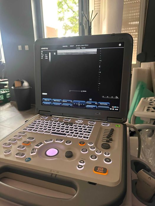 USG mobilne Mindray M6 + Sonda Liniowa Zestaw