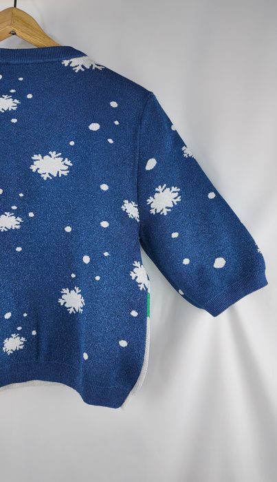 Topshop sweter świąteczny EU44 brokatowy zimowy – nowy