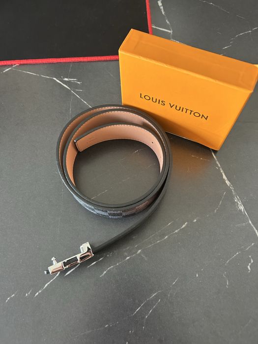 Czarny Pasek Monogram - LV