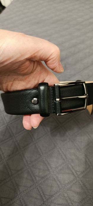 Пояс кожаный мужской