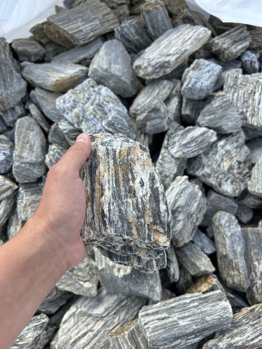 KORA KAMIENNA DO GABIONÓW Gabionowa 63 Gnejs Kamień do Akwarium Łupek