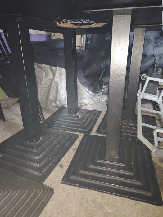 Noga do stołu metal mocna