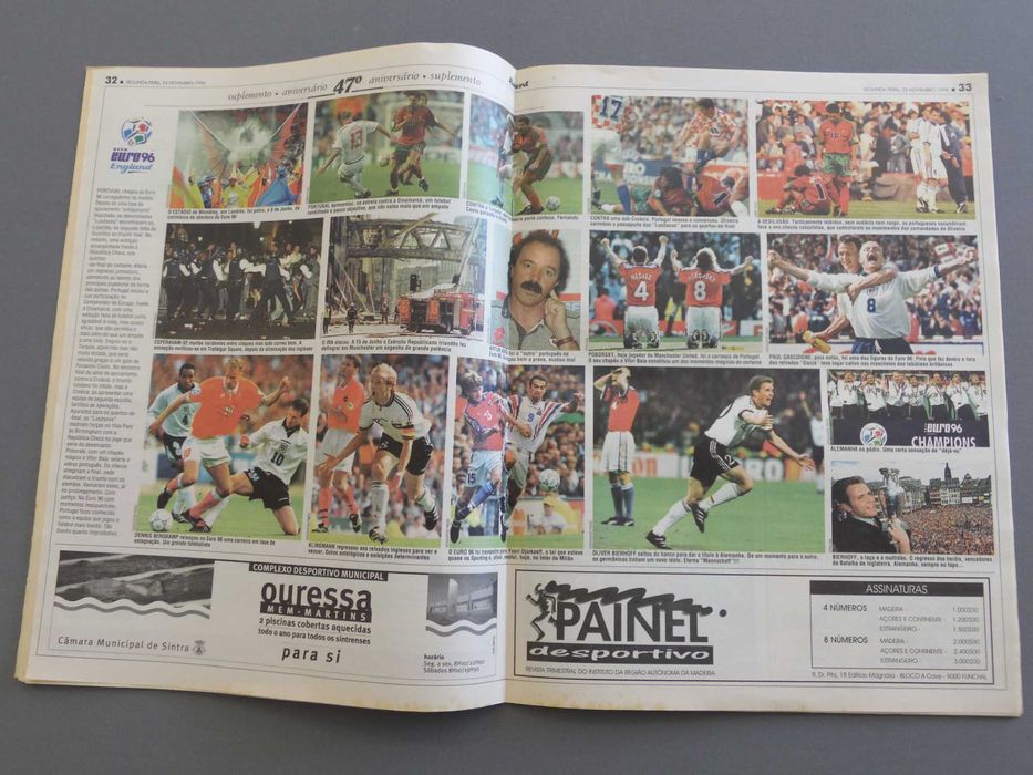 Suplemento Record 1996 Os Nossos Eleitos