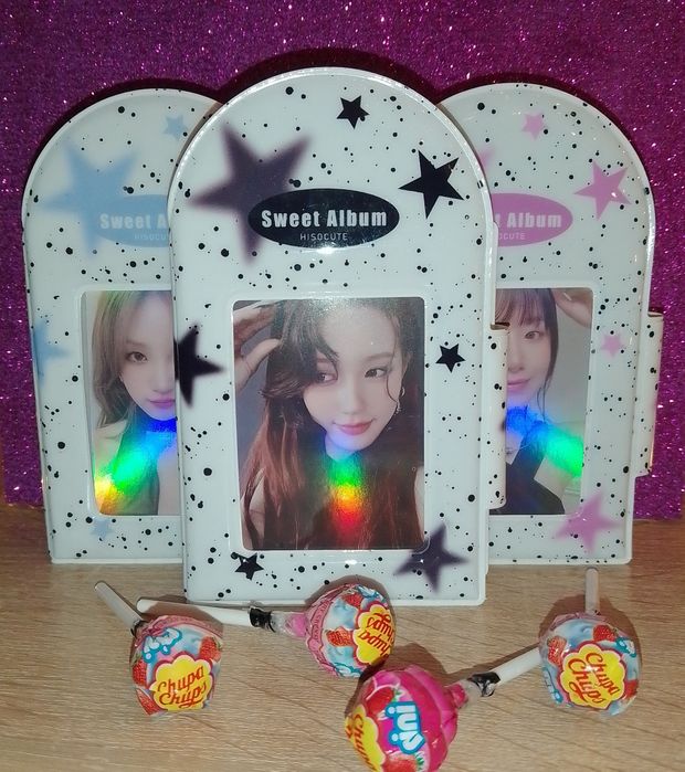 Альбом біндер+подарунок)41 віконце для фото кпоп ломо карт