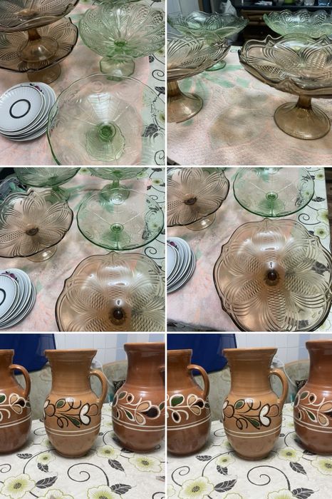 Посуда разная родом СССР стаканы   рюмки, чашки , хрусталь