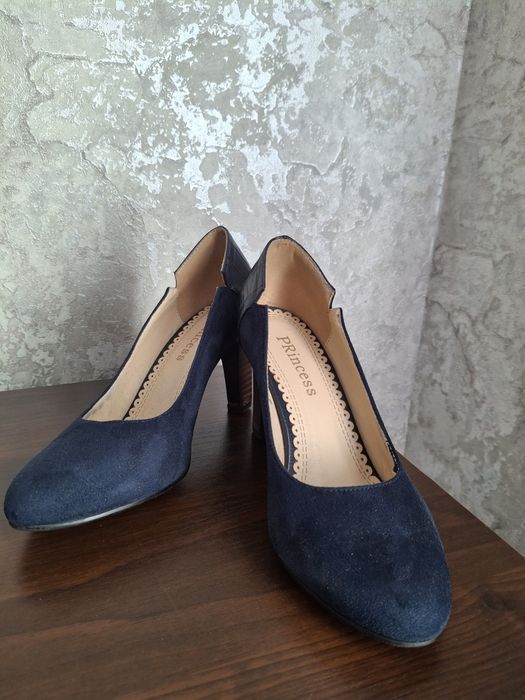 Туфлі сині 37 р 24см