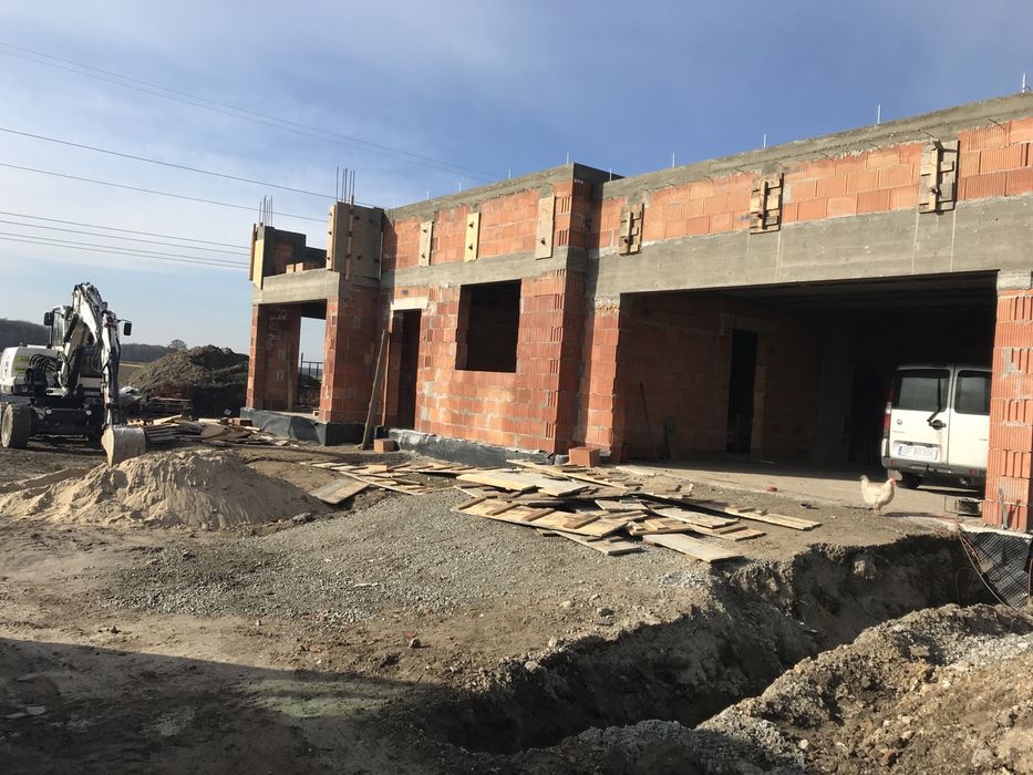 Budowa domu, usługi budowlane, fundamenty,