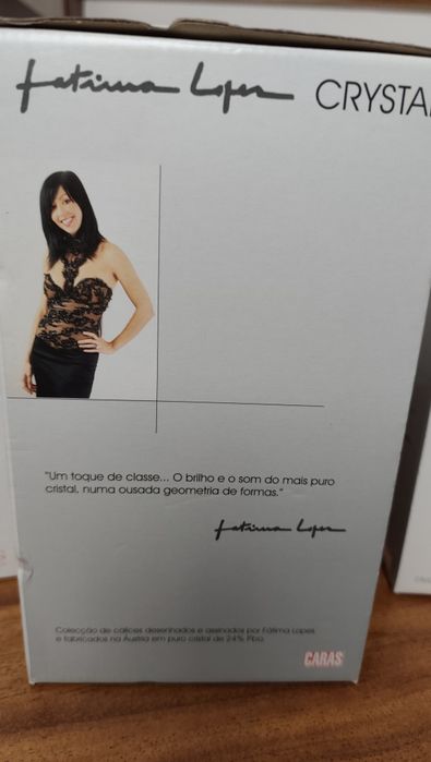 Copos Cristal Austríaco Fátima Lopes