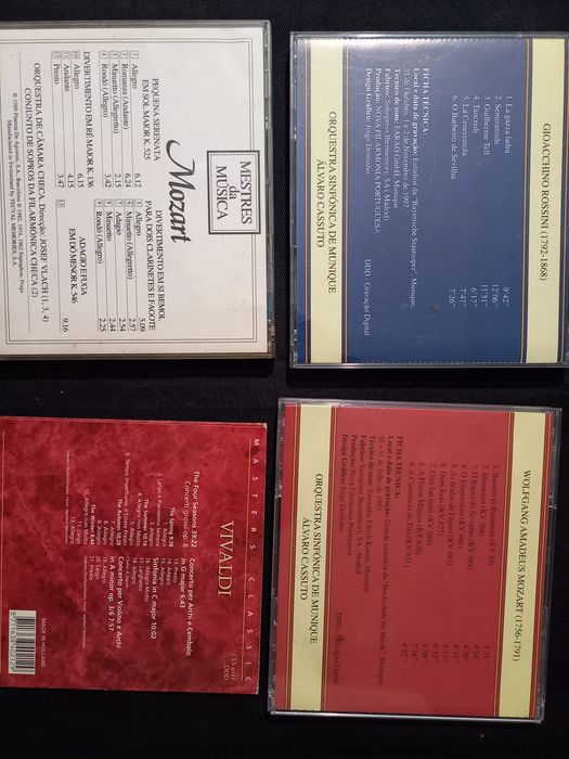 Conjunto de cds Música Clássica