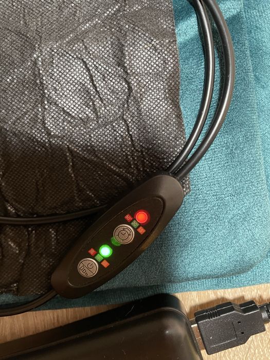 usb грілка грелка з вимикачем 20х15 см