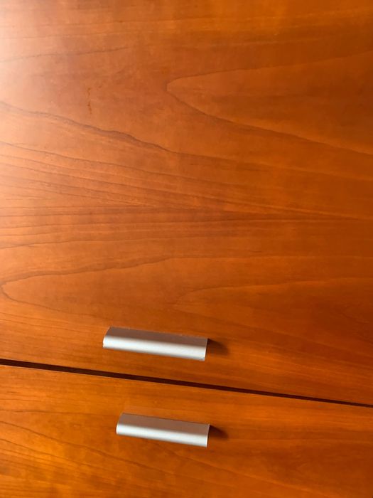 Móvel de sala para TV, usado madeira