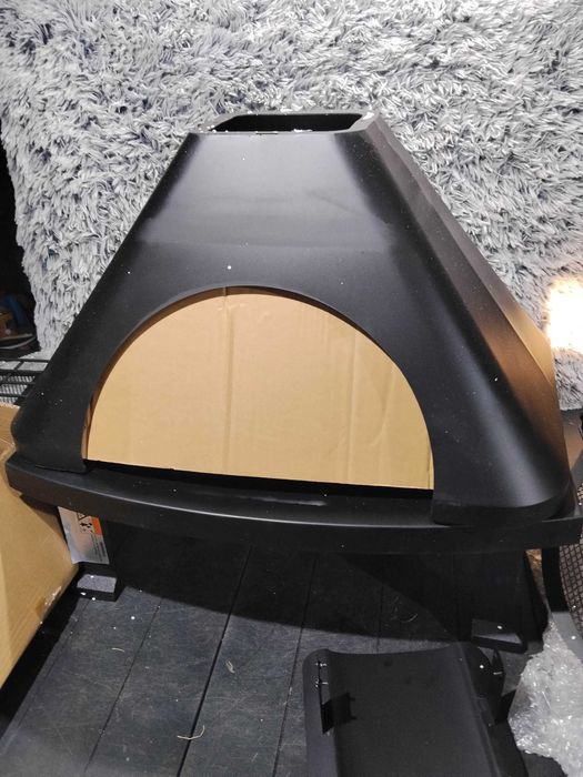 RELAXDAYS Kominek zewnętrzny Tarasowy z grillem