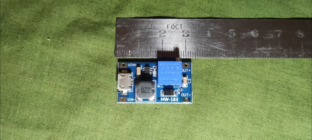 Юсб дс 5.5x2.5  перетворювач 5-24 в 9 -12 вольти  для живлення роутера