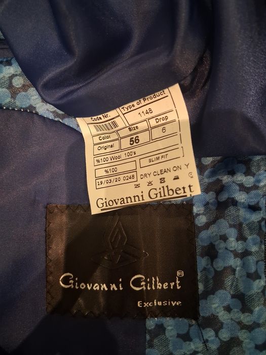 Фірмовий чоловічий костюм Giovanni Gilbert