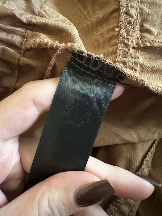 Kurtka parka płaszcz asos camel musztarda brązowa M 38