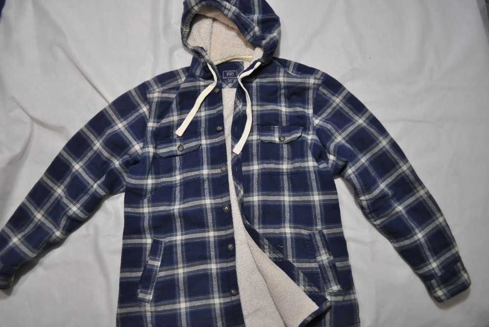 F&F 2XL męska koszula na misiu z kapturem mocna workwear i19v TOCSAM