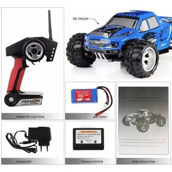 WLtoys A979 4WD 50 7 4 1100mAh 2