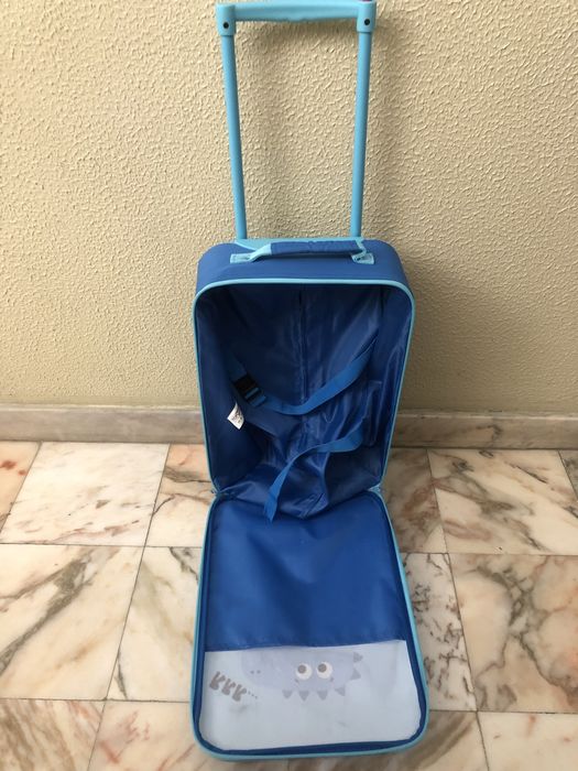 Mala de viagem ou de escola para criança como nova