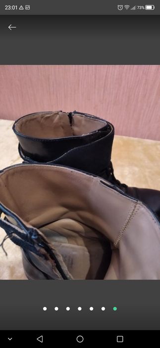 Полусапожки кожа замша Papanatas Испания