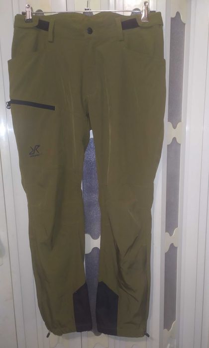 Штаны софтшельные Revolution Race RVRC Trail Pants, эластичные.