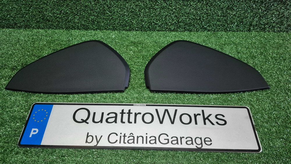 Tampas Laterais Tablier Pretas Originais Audi A4 B6 B7 8E - Excelente Estado