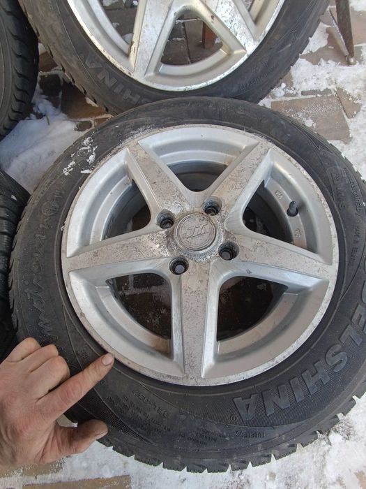 Диски Легкосплавные 4/108 R14 ET35 Красивый рисунок Титаны Форд Пежо