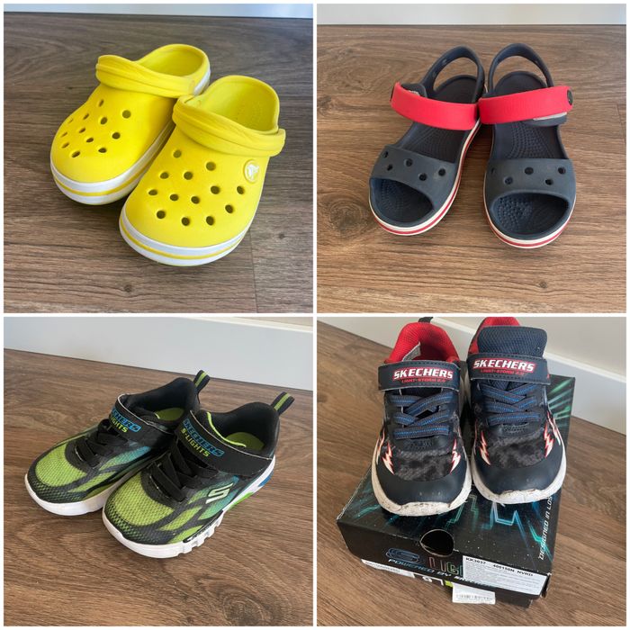 Crocs, сабо, босоніжки, кросівки Skechers