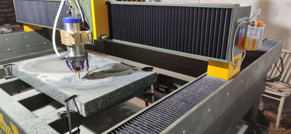 Станок ЧПУ по камню и граниту Верстат по каменю з ЧПК A1710