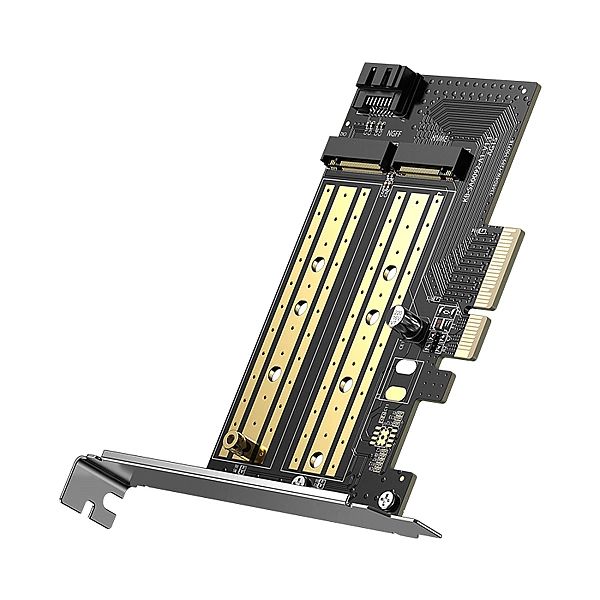 Ugreen karta rozszerzeń adapter PCIe 3.0 x4 do SSD M.2 M-Key / M.2 B-K