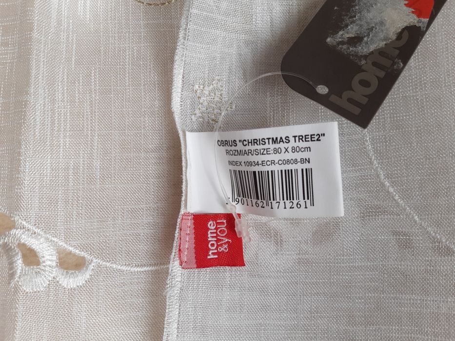 Obrus z motywem bożonarodzeniowym home&you
