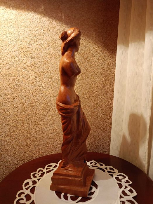 Duża rzeźba Wenus z Milo -lite drewno-rękodzieło.