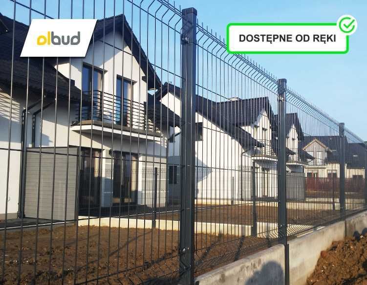 Ogrodzenie panelowe 3D Lębork cena 1mb 1230 GRAFIT panel ogrodzeniowy