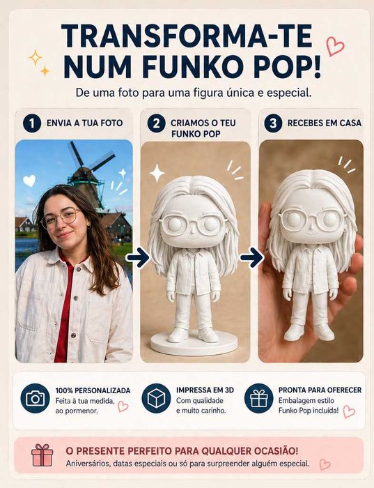 Pop Figure Funko Pop! Personalizada!