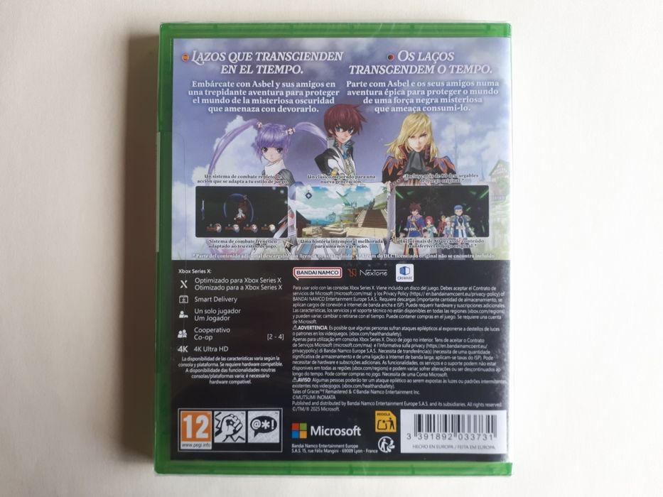 Tales of Graces F remastered (Selado) Xbox