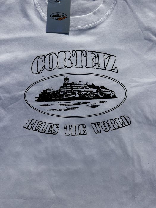 Corteiz “Rules The World” T-Shirt Branca