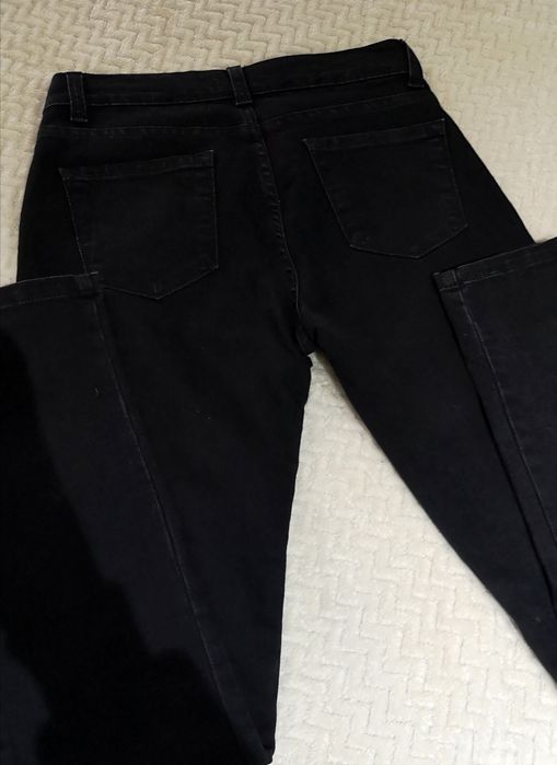 Calças de ganga preta tam 36