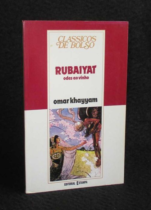 Livro Rubaiyat Omar Khayyam Odes ao vinho