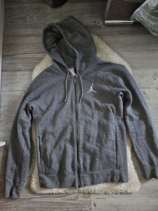 Bluza z kapturem Air Jordan Jumpman Nike Swoosh Rozmiar M Szara