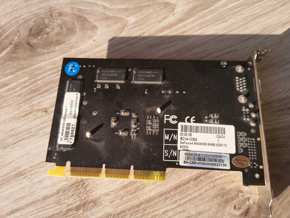 Karta graficzna GeForce4 MX440SE 64MB SDR TV